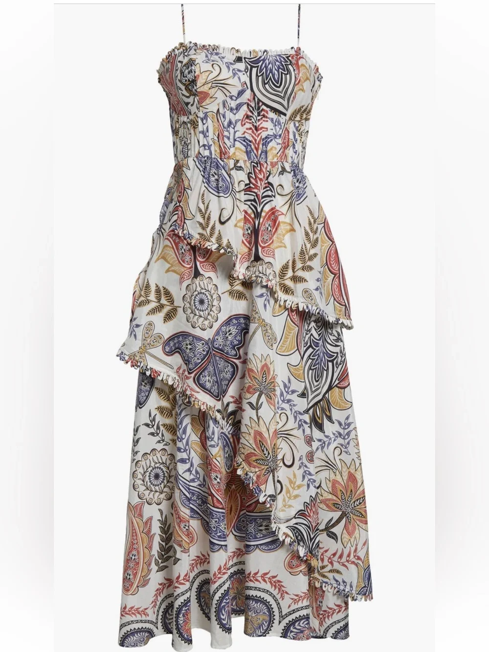 FARM Rio Boho Glam Floral Sundress NWT Size XL - Picture 5 of 10